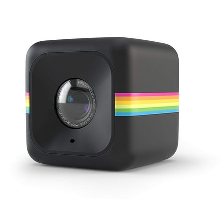 Cube Act II HD 1080P Mountable Weather-Resistant Lifestyle Action Video Camera (Black) 6MP Still Camera w/ Image Stabilization, Sound Recording, Low Light Capability & Other Updated Features