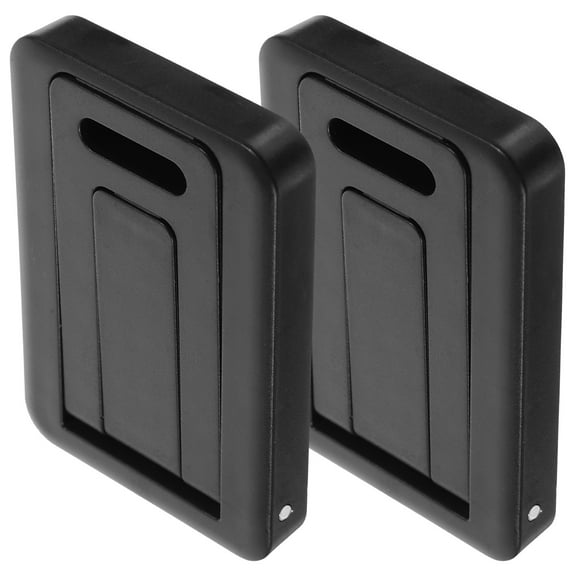 Zehuanyu  2 Pcs Vertical Laptop Stand Portable Notebook Desktop Tablet Black