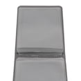 thumbnail image 4 of Cartera de material cuero delgada para hombre con tarjeta de crédito \ u0026 estuche para de identificación, 4 compartimentos para tarjetas gris Yinane Estuche de tarjeta de crédito comercial, 4 of 7