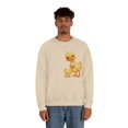 thumbnail image 2 of TSmartArt @ Walmart. Peeking Ducks Heavy Blend™ Sweatshirt. Unisex Teen Adult Pullover, 2 of 9