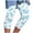 Light Blue, variant on Naughtyhood Womens Athletic Cropped Pants Floral Printing Casual Elastic Waist Beach Pants Yoga Pants Leggings for Women Black M