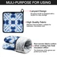thumbnail image 7 of Blue White Tie Dye Mandala Pattern Kitchen Oven Mitt and Pot Holder Sets 4 Pcs for Baking, Cooking and Grilling, Heat Resistant Up To 392 °F, 7 of 7