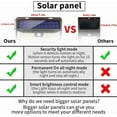 thumbnail image 2 of Luces solares para exterior Aootek 182 LED 2500 lm IP65 impermeables, 2 of 7