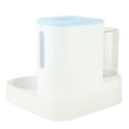 thumbnail image 4 of Pet Water and Food Bowls Set, Automatic Pet Food and Water Dispenser Large Capacity Wet  Dry Separation Easy to Clean Pet Water and Food Bowls Set for Cats Dogs, 4 of 5