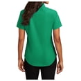 thumbnail image 3 of Yellow Rooster Womens Short Sleeve Easy Care Shirt Court Green 2XL, 3 of 7