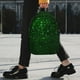 thumbnail image 2 of Easygdp Green Sparkling Mochila Ligera de 15 Pulgadas para Estudiantes, Mochila Cómoda para la Escuela y Viajes, Correas Ajustables, 2 of 6