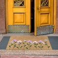thumbnail image 5 of Tapis de Bienvenue d'Été Non Tapis de Sol avec Design Floral pour Plage Entrée Polyester Intérieur Extérieur, 5 of 5