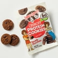 thumbnail image 4 of Lenny & Larry's The Complete Crunchy Cookie, Double Chocolate Chip, 6g Plant Protein, Vegan, Non-GMO, 1.25 Ounce Pouch (Pack of 12), 4 of 6
