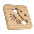 thumbnail image 4 of LED Night Light, Bone Paw Print Pattern 3D Night Lamp Novelty Wooden  For Bedroom For Living Room, 4 of 8