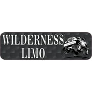 10in x 3in Wilderness Limo Magnet