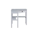 thumbnail image 5 of Linon Peggy Wood One Drawer Corner Desk in Gray, 5 of 14