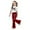 A-Brick Red327, variant on XUELUO Big Girls Outfit Sets 2-Piece Short Sleeve Leopard Bow Pattern Tops Flared Pants Summer Spring Fashion Cute Clothes