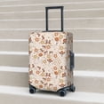 thumbnail image 4 of Cauagu Halloween Dancing Cowboy Skeleton Print Travel Luggage Cover,Travel Dust-proof Suitcase Cover Softside Suitcase Protector for 18-32inch,Not Included Suitcase, 4 of 8