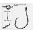 thumbnail image 5 of 20Pcs Fishing Circle Hooks Rigs Saltwater Catfish Fishing Leader Hook Rigs Bass, 5 of 12