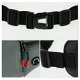 thumbnail image 3 of Unique Bargains 1 Pc Multifunctional Running Belt Zipper Sports Waist Bag for Sports Phone Kettle Dark Gray, 3 of 6