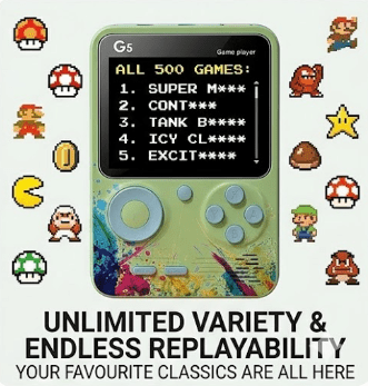 3.0-Inch HD Retro Game Console: A Portable Handheld Gaming System Supporting TV and Projector Connectivity—Featuring Built-in Classic Arcade Games, an Ideal Gift for Family Entertainment.