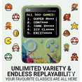 thumbnail image 2 of 3.0-Inch HD Retro Game Console: A Portable Handheld Gaming System Supporting TV and Projector Connectivity—Featuring Built-in Classic Arcade Games, an Ideal Gift for Family Entertainment., 2 of 5