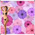 thumbnail image 1 of Manta de playa BYDOLL de 198 x 206 cm, impermeable y resistente a la arena, de gran tamaño, 1 of 7