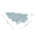 thumbnail image 5 of Walbest 3 Grids Xmas Tree Shaped Candy Fruit Plate Anti-deformed PS Fall Resistance Fruit Tray Home Christmas Decor, 5 of 7