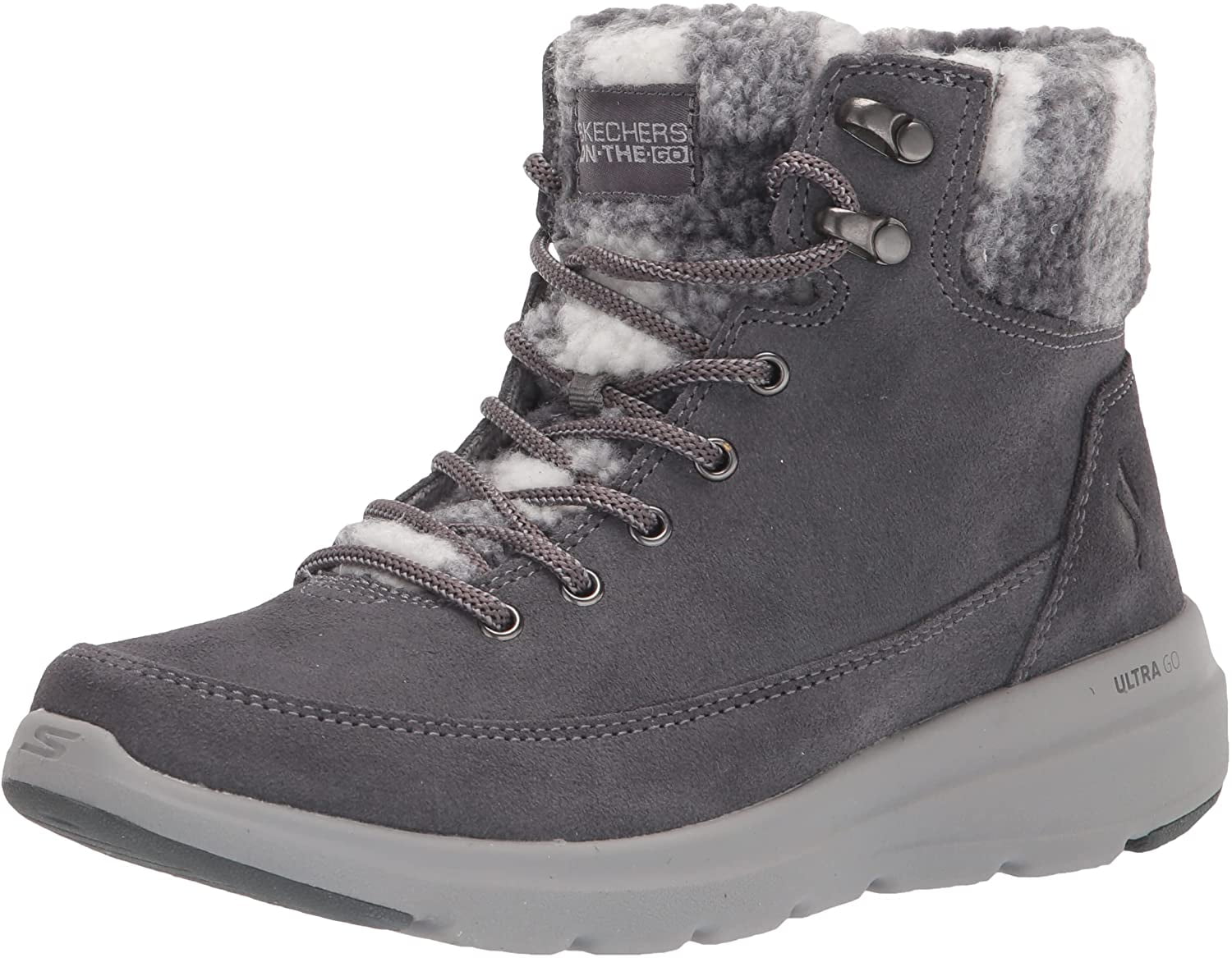 Skechers Women's On the Go Glacial Ultra Timber Winter Ankle Boot ...