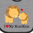 thumbnail image 4 of Inktastic I Love My Mommom Boys or Girls Baby Bib, 4 of 4