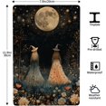 thumbnail image 4 of Letreros metálicos vintage de Halloween para decoración de pared, 30 x 20 cm, 4 of 8