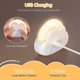 thumbnail image 3 of Rechargeable Nomad Night Light, Cloud LED Child Night Light with 4 Intensity and Silicone Lanyard, Bedside Lamp (White 1pcs), 3 of 5
