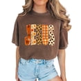 thumbnail image 6 of Jesus Shirt for Women Floral Leopard Christian Easter Graphic Tee, Seafoam Shirt, S, 6 of 8