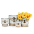 thumbnail image 3 of Single Emboss Bee Planter, 3 of 3