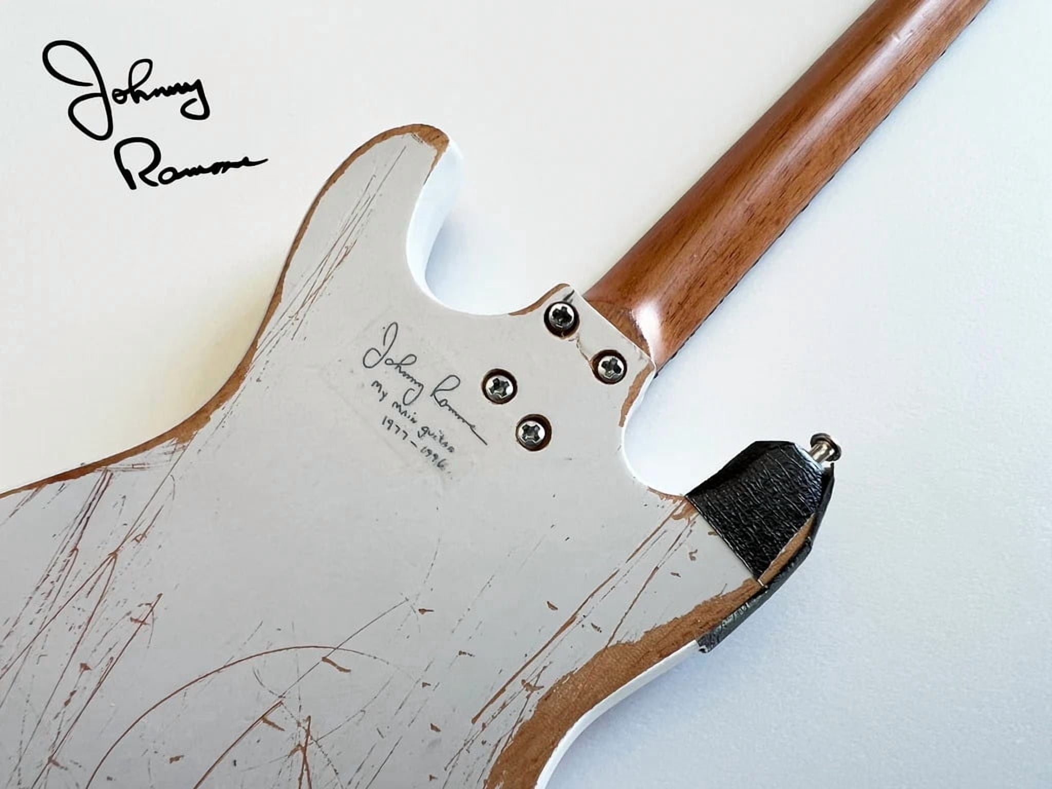 Johnny Ramone Signature 1965 Mosrite Ventures II 10 Inch Miniature Guitar
