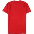thumbnail image 2 of Mitchell & Ness Mens First Letter Stacked Graphic T-Shirt, Red, Small, 2 of 2