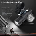 thumbnail image 4 of Luces de bicicleta YONGSHENG Juego de luces Recargables USB Brillantes negro, 4 of 5