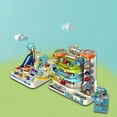 thumbnail image 1 of City Car Parking Toy Set Race Car Toy con música y luces Rompecabezas de 3 niveles Pistas de autos Juegos para niños Estacionamiento Garaje Race Car CUTICAT juego de estacionamiento, 1 of 8