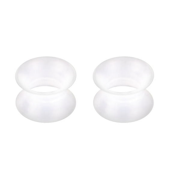 LAURITAMI Silicone Ear Tunnel Plug Expander Piercing(3mm-20mm)