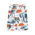thumbnail image 5 of SOOMLON Men Swim Trunks Long Big and Tall Beach Shorts Quick Dry Swim Shorts with Liner Pockets Palm Tree Board Shorts, 5 of 7