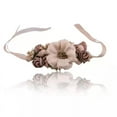 thumbnail image 4 of Diadema con corona artificial, accesorios para el cabello para padres e hijos, corona de ratán tejida para vacaciones, tocado para boda con fotografía, 4 of 4