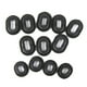 thumbnail image 3 of 36pcs / Set Oval Oval de goma de cubierta lateral para la motocicleta CG125, 3 of 8