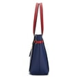 thumbnail image 5 of MKF Collection Andrys Women's Tote Handbag & Wristlet Wallet 2-Piece Set by Mia K. - Navy/Light Blue, 5 of 7