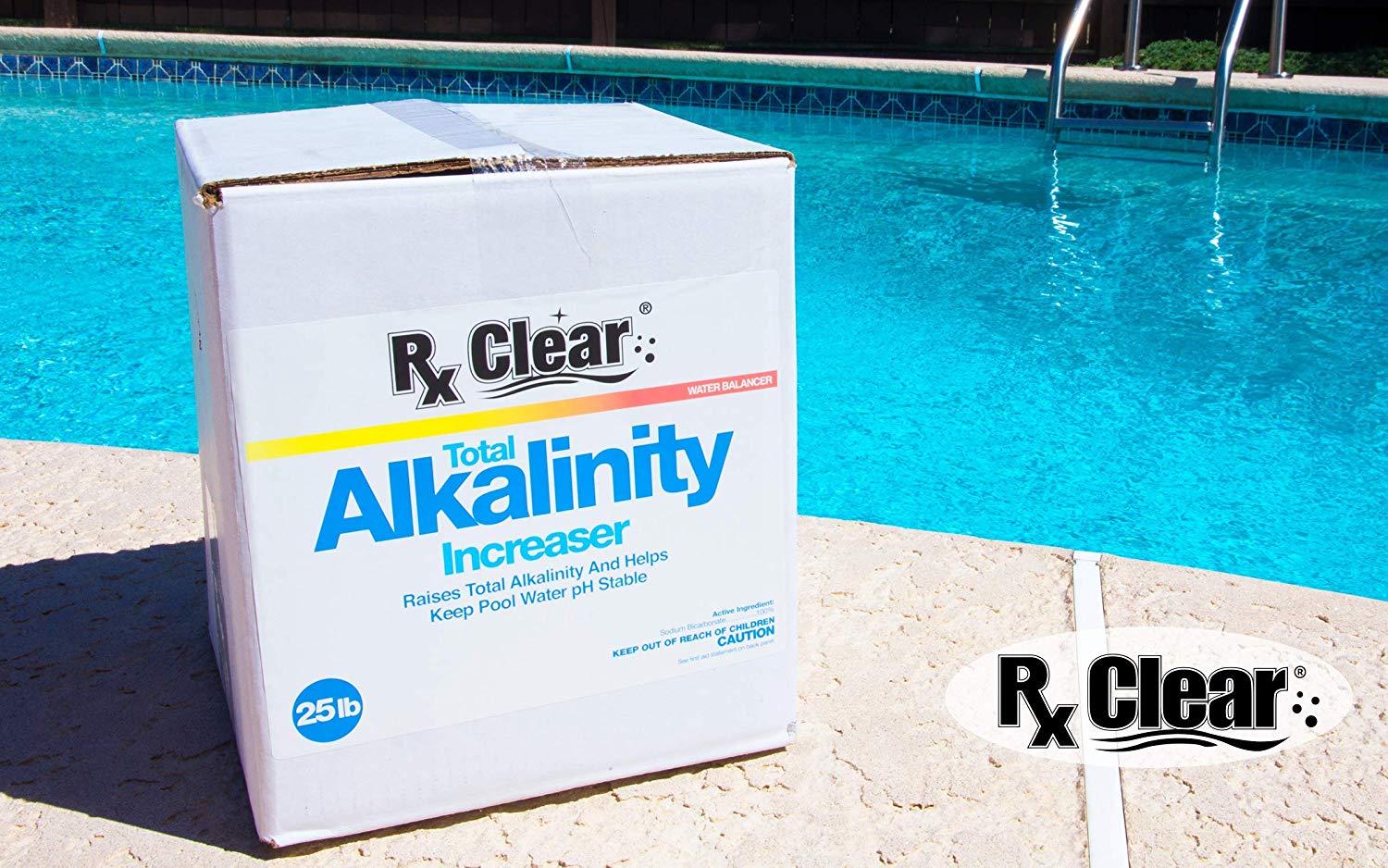 Rx Clear Total Alkalinity Increaser for Swimming Pools, Sodium Bicarbonate, 25 lbs - image 7 of 7