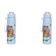 thumbnail image 1 of Botella de viaje con forma de capibara de 700 ml con pajita y asa (Azul), 1 of 4