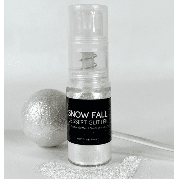 SHINE DESSERT GLITTER PUMPS (SNOW FALL)