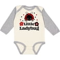thumbnail image 3 of Inktastic Little Ladybug with Flowers Boys or Girls Long Sleeve Baby Bodysuit, 3 of 5