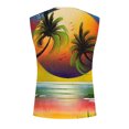 thumbnail image 5 of Moda de verano para hombres Impresión 3D Hombro expandido Casual Deportes Casual Camiseta sin mangas Chaleco Pompotops oipoqjl30654, 5 of 5