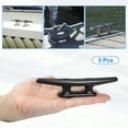 thumbnail image 3 of 5uds 6'' Plástico Barco Cornamusa Cuerda Cornamusa Barco Resorte Cornamusas para Kayak, 3 of 6