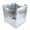 Silver twelve inch, variant on Thermal Bag Insulated Lunch Time Cake Sandwich Drink Fresh Storage Big Square Refrigerated Foil Food Bags Coffee 1Pc Silver