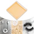 thumbnail image 5 of Unique Bargains 1 Pc Reusable Single Layer Square Nail Storage Box Yellow Plastic, 5 of 5