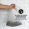 thumbnail image 4 of Pet Zone Universal No-Touch Cat Litter Bags, Kitty Litter Bags & Waste Bags 12 Pack Waste Bags, 4 of 5