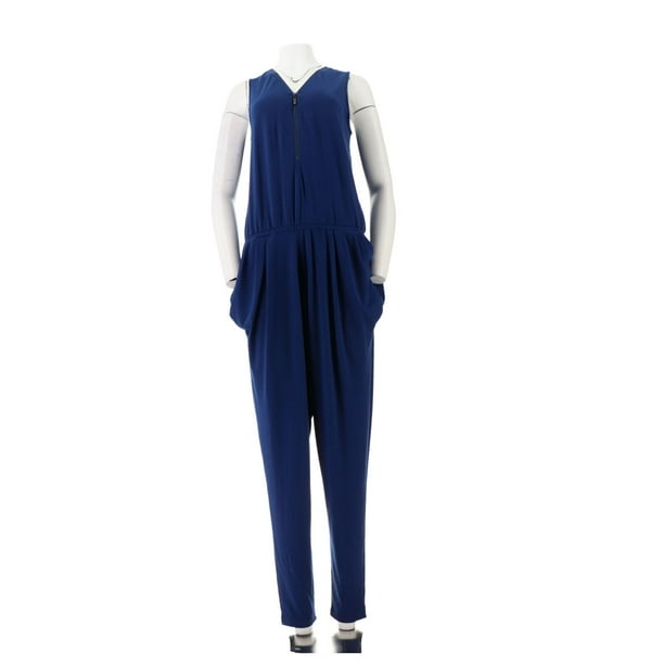 Serena Williams Serena Williams Relaxed Jersey Jumpsuit 456 746 Walmart Com Walmart Com
