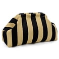 thumbnail image 2 of Summer Clutch Purses for Women Casual Crochet Dumpling Bag Colorblock Striped Cloud Clutch Handbags Casual Colorblock Bag Beach Clutch Purses Handbags, 2 of 6
