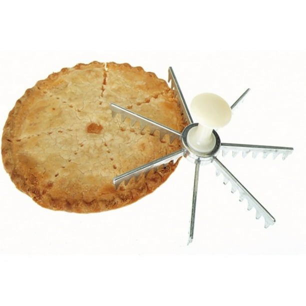 Norpro 9" Cake And Pie Cutter/ Slicer Divides Into 7 Even Pieces